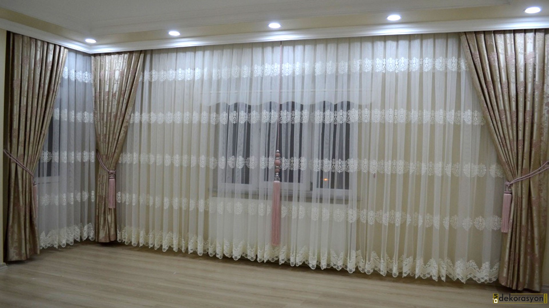 Tul Perde Modelleri Salon